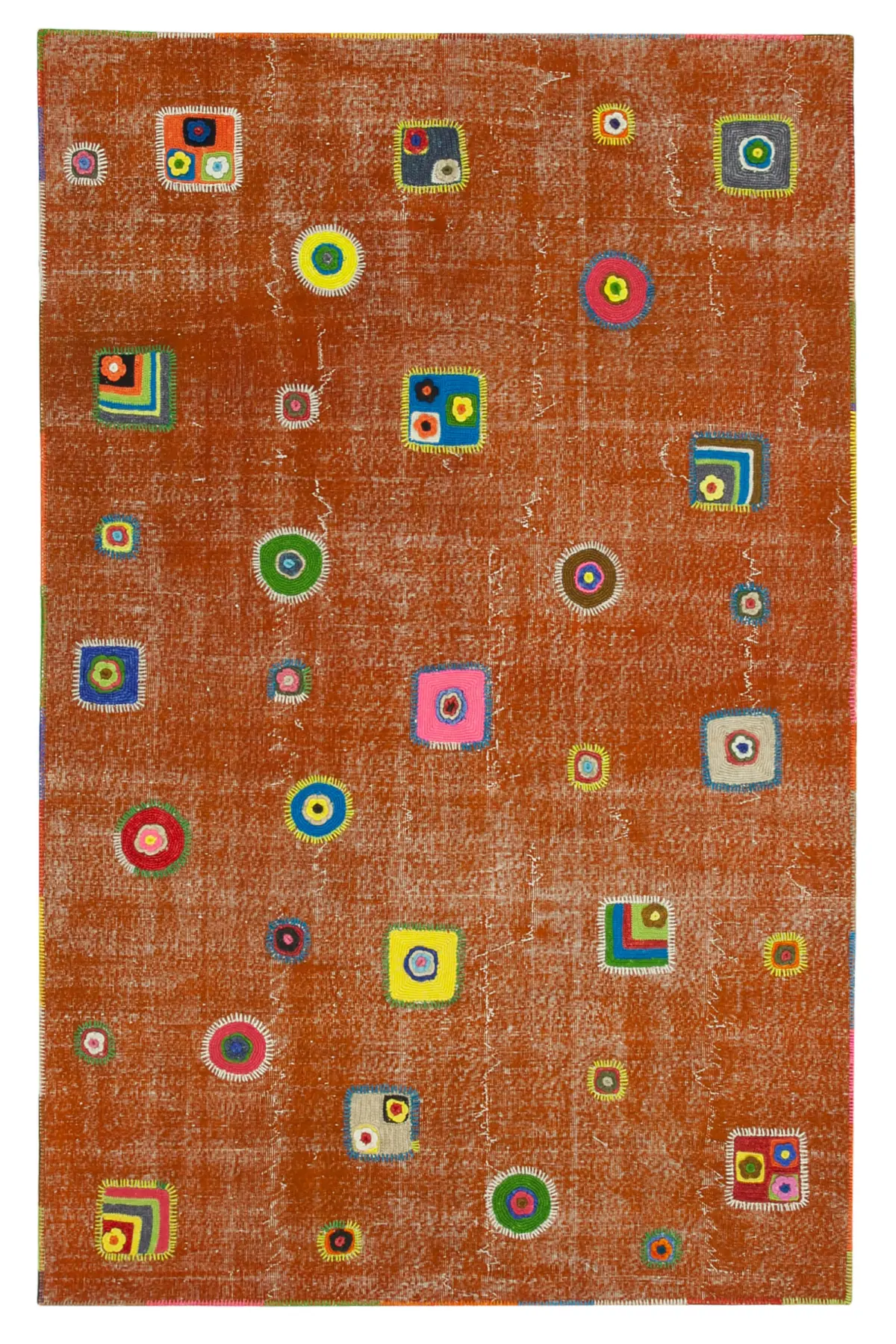 Rc_30955_0_Orange_Modern_Design_Patchwork_Rugs