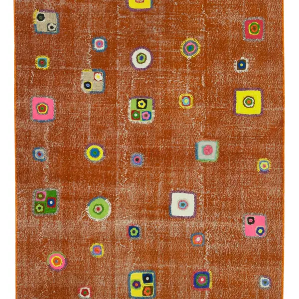 Rc_30957_0_Orange_Modern_Design_Patchwork_Rugs