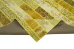Patchwork Sarı Pamuk Üzerine Yün El Dokuma Kilim-248x305 - Görsel 6