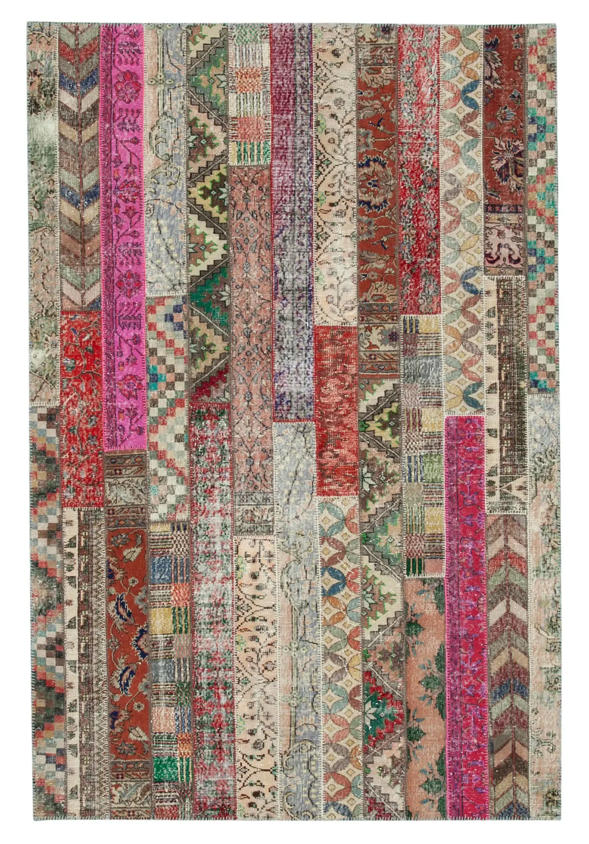 Rc_31013_0_Red_Modern_Design_Patchwork_Rugs