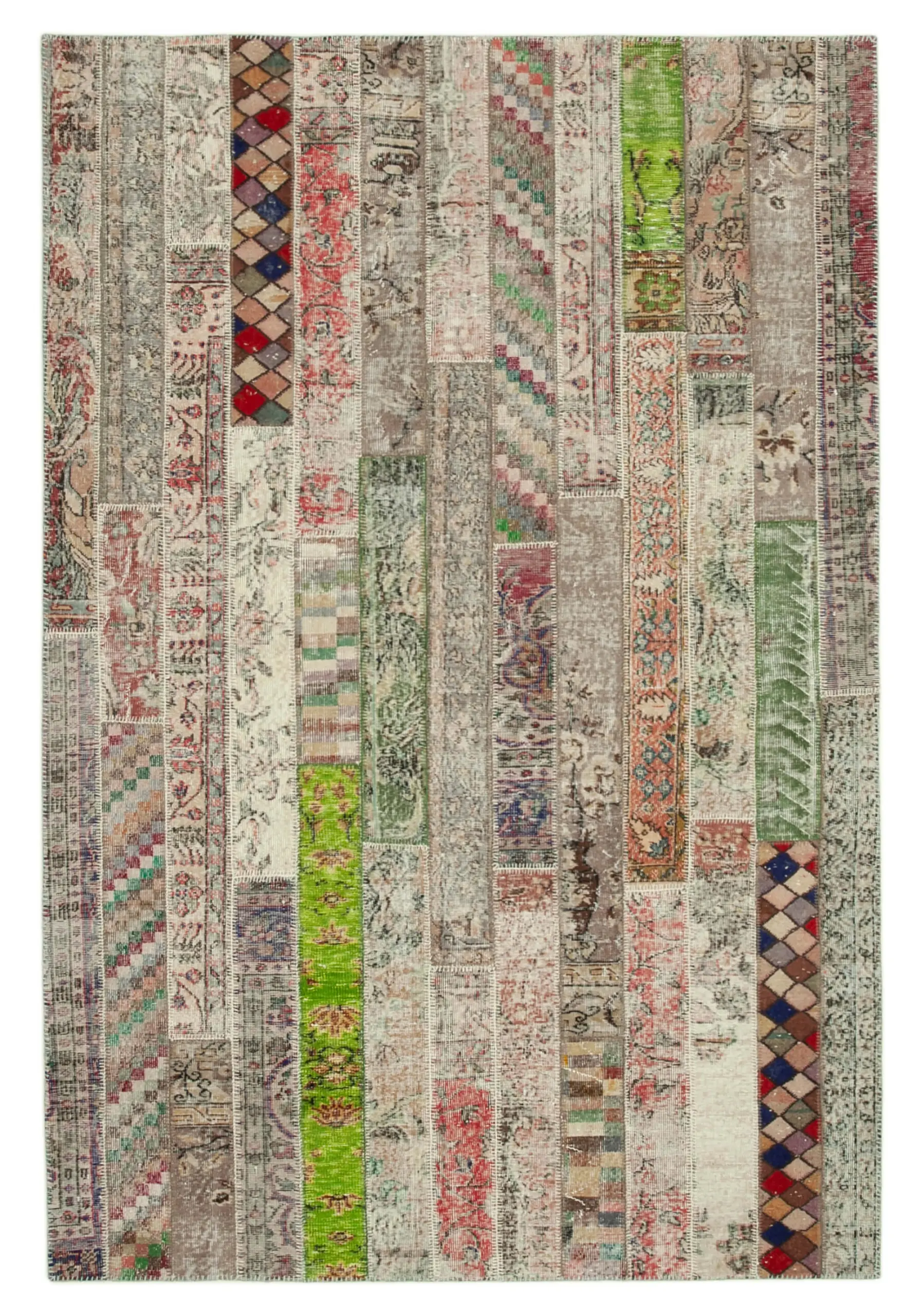 Rc_31077_0_Multicolor_Modern_Design_Patchwork_Rugs Patchwork Multi Pamuk Üzerine Yün El Dokuma Kilim-200x302 - Görsel 1