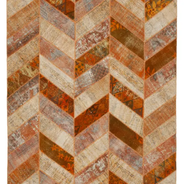 Rc_31140_1_Orange_Modern_Design_Patchwork_Rugs