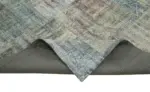 Patchwork Mavi Pamuk Üzerine Yün El Dokuma Kilim-302x412 - Görsel 6