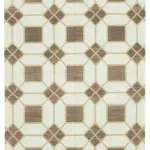 Duri Modern Kahverengi Pamuk Üstü Yün El Dokuma Kilim-177x267