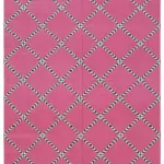 Duri Modern Mor Pamuk Üstü Yün El Dokuma Kilim-184x262