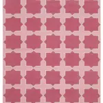 Duri Modern Mor Pamuk Üstü Yün El Dokuma Kilim-187x274