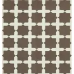 Duri Modern Kahverengi Pamuk Üstü Yün El Dokuma Kilim-186x274