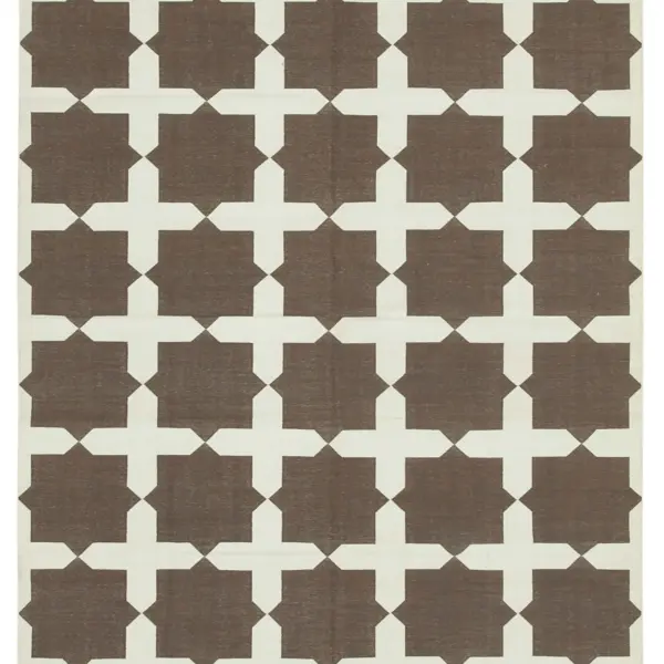 Rc_32383_1_Brown_Dhurrie_Kilim_Rugs