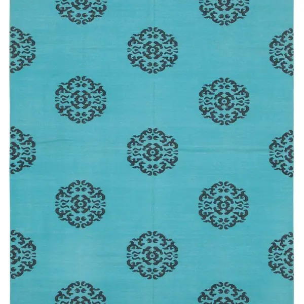 Rc_32391_1_Turquoise_Dhurrie_Kilim_Rugs