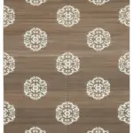 Duri Modern Kahverengi Pamuk Üstü Yün El Dokuma Kilim-180x268