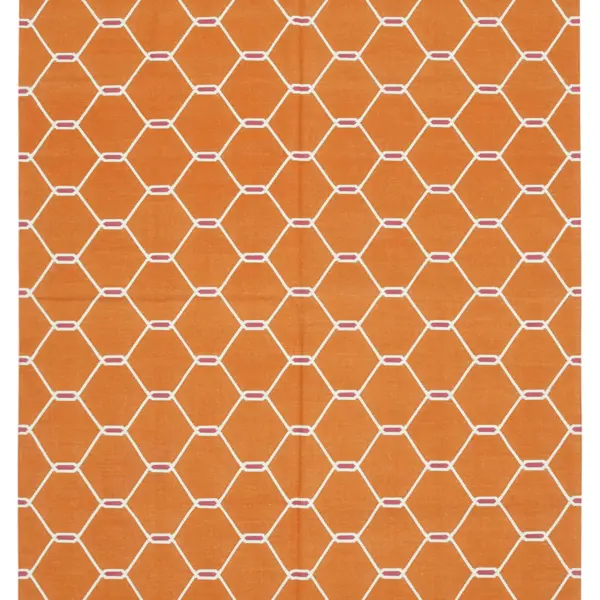 Rc_32397_1_Orange_Dhurrie_Kilim_Rugs