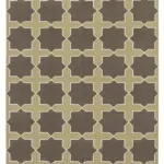 Duri Modern Kahverengi Pamuk Üstü Yün El Dokuma Kilim-191x277