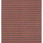 Duri Modern Kahverengi Pamuk Üstü Yün El Dokuma Kilim-184x275