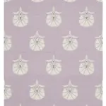 Duri Modern Mor Pamuk Üstü Yün El Dokuma Kilim-188x272