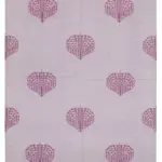 Duri Modern Mor Pamuk Üstü Yün El Dokuma Kilim-190x273