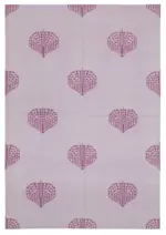 Duri Modern Mor Pamuk Üstü Yün El Dokuma Kilim-190x273