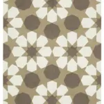 Duri Modern Kahverengi Pamuk Üstü Yün El Dokuma Kilim-186x275