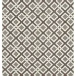 Duri Modern Kahverengi Pamuk Üstü Yün El Dokuma Kilim-187x274