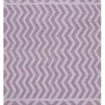 Duri Modern Mor Pamuk Üstü Yün El Dokuma Kilim-180x270