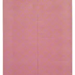 Duri Modern Pembe Pamuk Üstü Yün El Dokuma Kilim-187x270