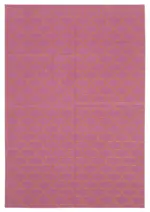 Duri Modern Pembe Pamuk Üstü Yün El Dokuma Kilim-184x270