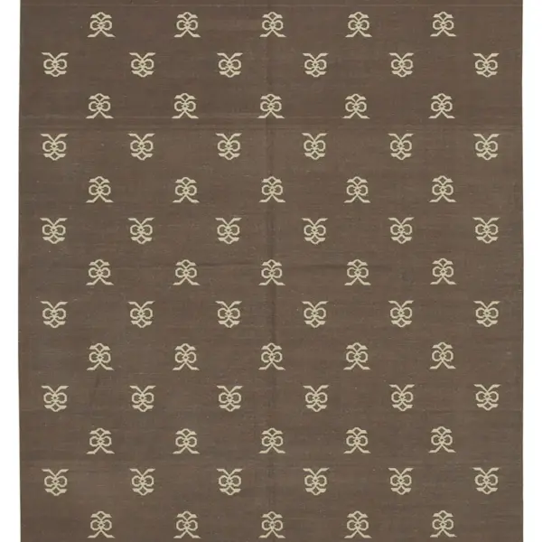Rc_32446_1_Brown_Dhurrie_Kilim_Rugs