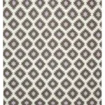 Duri Modern Kahverengi Pamuk Üstü Yün El Dokuma Kilim-298x406