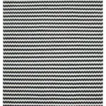 Duri Modern Siyah Pamuk Üstü Yün El Dokuma Kilim-301x421