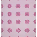 Duri Modern Pembe Pamuk Üstü Yün El Dokuma Kilim-312x418