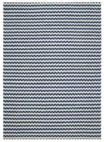 Duri Modern Mavi Pamuk Üstü Yün El Dokuma Kilim-302x422