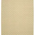 Duri Modern Bej Pamuk Üstü Yün El Dokuma Kilim-311x425