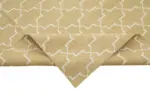 Duri Modern Bej Pamuk Üstü Yün El Dokuma Kilim-311x425 - Görsel 6