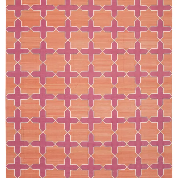 Rc_32462_1_Orange_Dhurrie_Kilim_Rugs