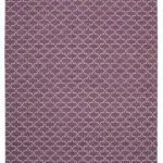 Duri Modern Mor Pamuk Üstü Yün El Dokuma Kilim-310x418