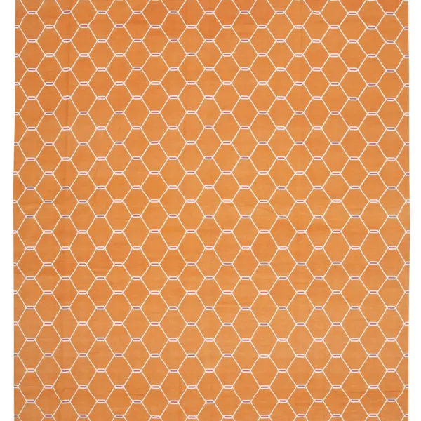 Rc_32470_1_Orange_Dhurrie_Kilim_Rugs