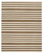 Duri Modern Kahverengi Pamuk Üstü Yün El Dokuma Kilim-240x304