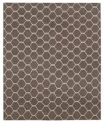 Duri Modern Kahverengi Pamuk Üstü Yün El Dokuma Kilim-245x300