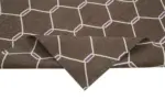 Duri Modern Kahverengi Pamuk Üstü Yün El Dokuma Kilim-245x300 - Görsel 6