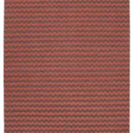 Duri Modern Kahverengi Pamuk Üstü Yün El Dokuma Kilim-244x300