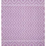 Duri Modern Mor Pamuk Üstü Yün El Dokuma Kilim-242x295