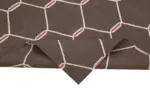 Duri Modern Kahverengi Pamuk Üstü Yün El Dokuma Kilim-111x164 - Görsel 6