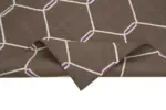 Duri Modern Kahverengi Pamuk Üstü Yün El Dokuma Kilim-112x167 - Görsel 6