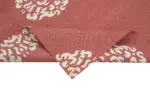 Duri Modern Kırmızı Pamuk Üstü Yün El Dokuma Kilim-111x170 - Görsel 6