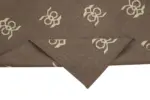 Duri Modern Kahverengi Pamuk Üstü Yün El Dokuma Kilim-110x163 - Görsel 6