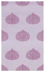 Duri Modern Fuşya Pamuk Üstü Yün El Dokuma Kilim-102x168