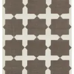 Duri Modern Kahverengi Pamuk Üstü Yün El Dokuma Kilim-115x170