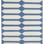 Duri Modern Mor Pamuk Üstü Yün El Dokuma Kilim-110x170