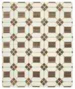 Duri Modern Kahverengi Pamuk Üstü Yün El Dokuma Kilim-240x307