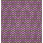 Duri Modern Mor Pamuk Üstü Yün El Dokuma Kilim-245x298