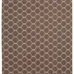 Duri Modern Kahverengi Pamuk Üstü Yün El Dokuma Kilim-250x296